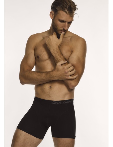 Gino Santi Heren Boxershort 3-pack Zwart