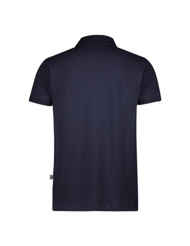 Gino Santi Heren Polo Comfort Navy