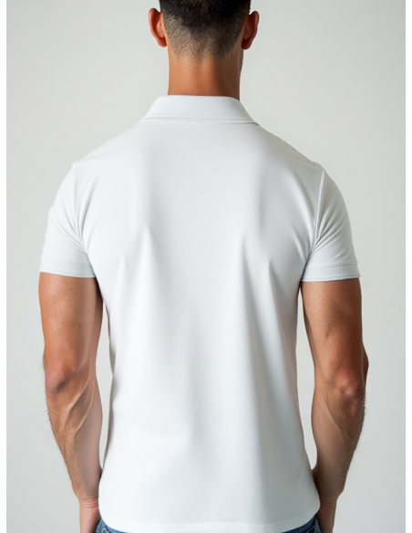 Gino Santi Heren Polo Comfort Grijs