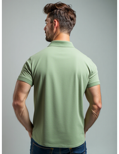Gino Santi Heren Polo Comfort Groen