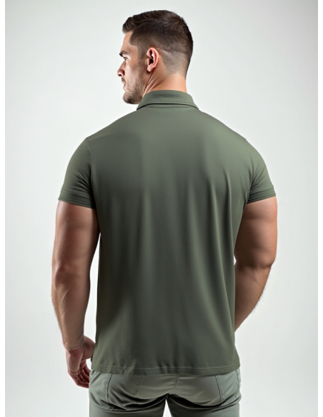 Gino Santi Heren Polo Comfort Groen