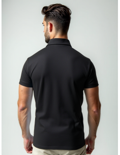 Gino Santi Heren Polo Comfort Zwart 2