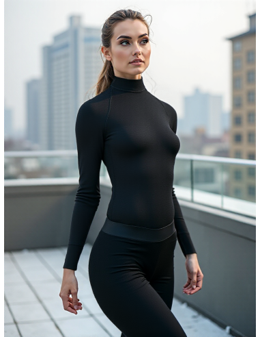 Gino Santi Dames Thermal Broek Zwart