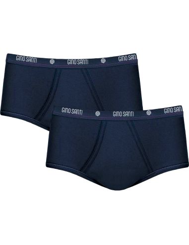 Gino Santi Heren Classic Maxi 2-pack Navy