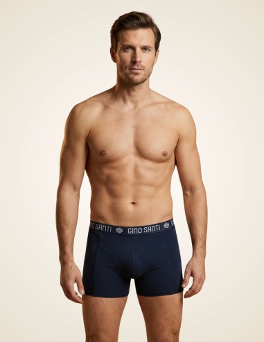 Gino Santi Heren Boxershort Comfort Cotton 3-pack Navy