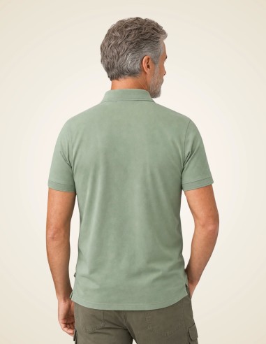 Gino Santi Heren Polo Smart Cotton Groen