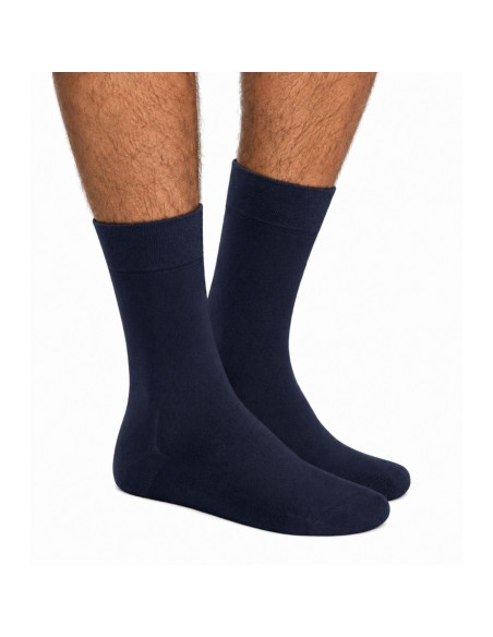 Gino Santi Relax Cotton Sokken Navy