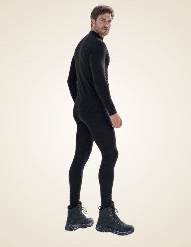 Gino Santi Heren Thermal Broek Zwart