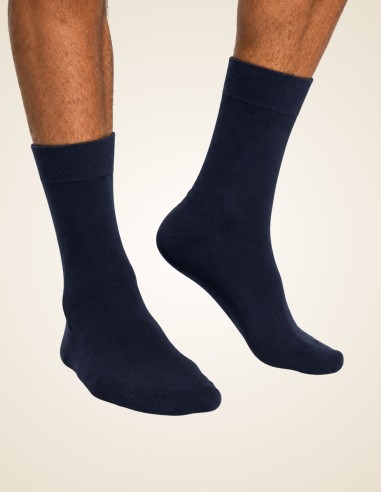 Gino Santi Relax Cotton Sokken Navy