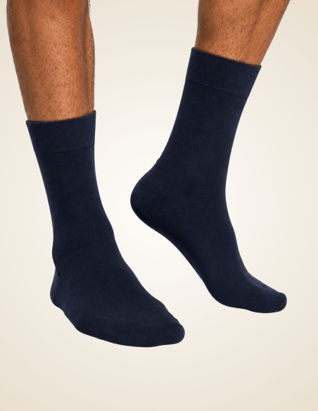 Gino Santi Relax Cotton Sokken Navy